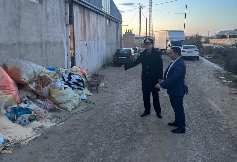 Ceyranbatanda ətraf mühiti çirkləndirən sahibkar CƏZALANDIRILDI - FOTO