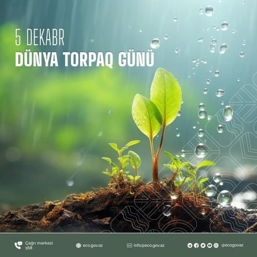 5 Dekabr – Dünya Torpaq Günüdür
