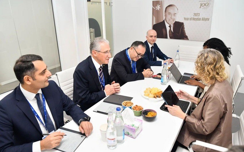 Muxtar Babayev Dubayda iqlim dəyişmələri ilə bağlı keçirilən tədbirdə iştirak edib - FOTO
