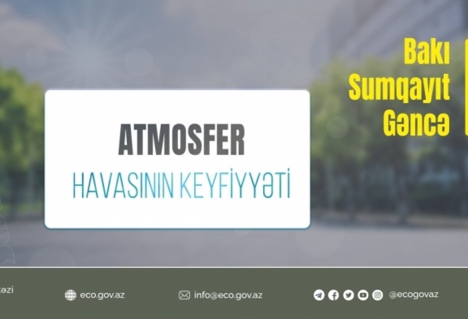 Bakı şəhərinin atmosfer havasında dəm qazının miqdarı normanı ötüb