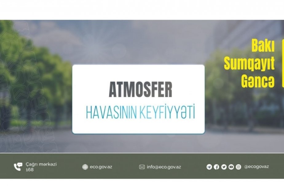 Bakıda havada dəm qazının miqdarı normadan 1.3 dəfə yüksək olub