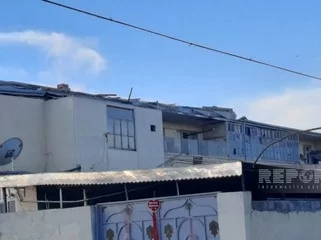 Tərtərdə güclü külək bir sıra fəsadlar törədib