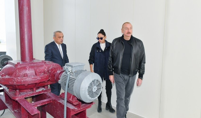 Xaçınçay su anbarı təmir-bərpadan sonra prezident və xanımının xeyir - duası ilə istifadəyə verildi - FOTO