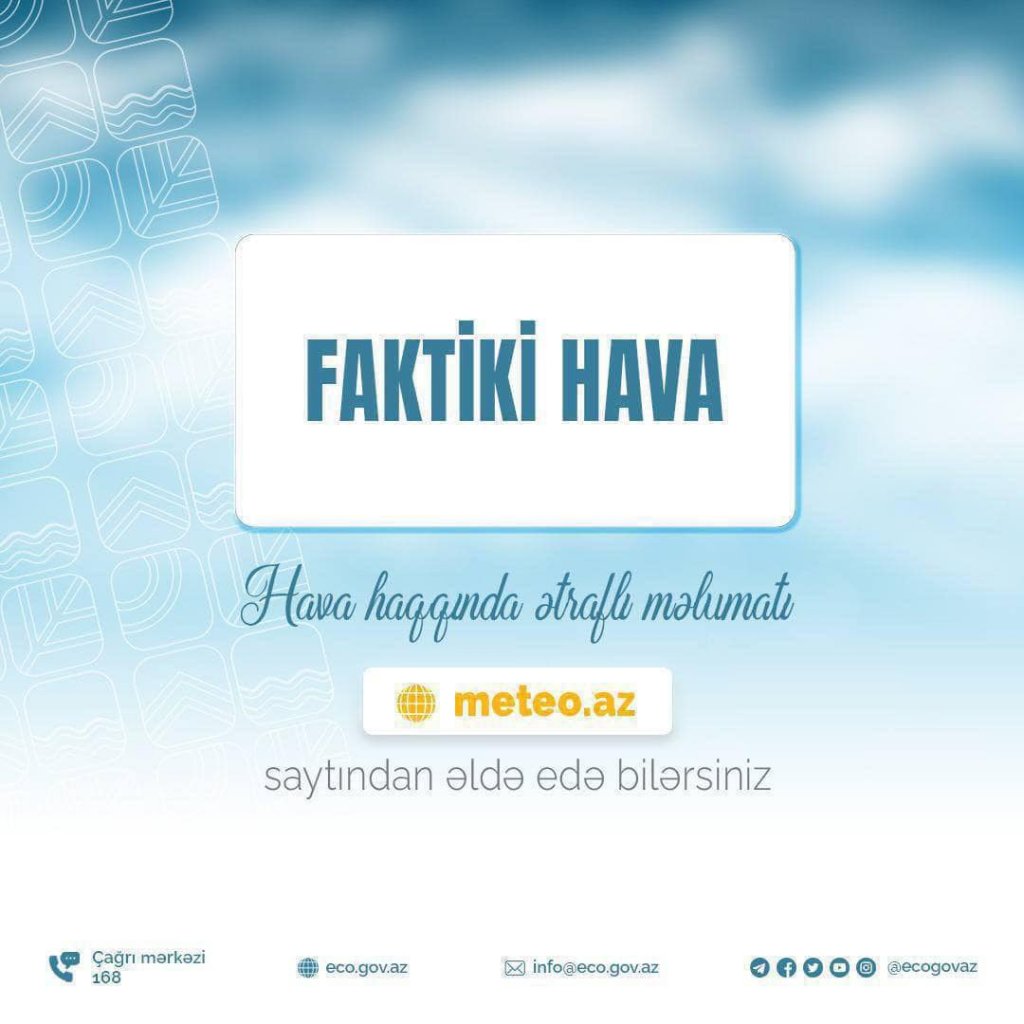 Ölkə ərazisində güclü küləkli hava müşahidə olunur, Ehtiyatlı Olun! - Rəsmi Xəbərdarlıq