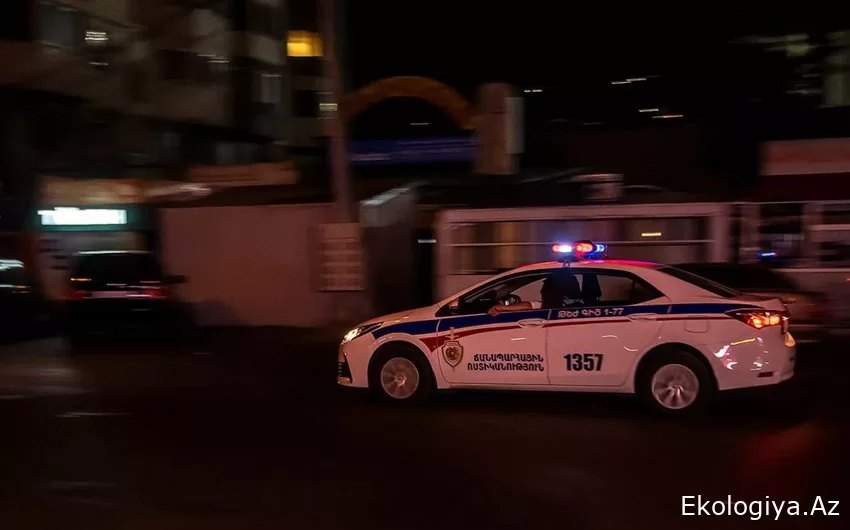 Ermənistanda Ekologiya Nazirliyinin avtomobili qəsdən dərəyə atılıb