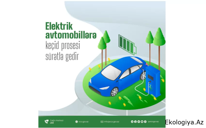 Şöbə müdiri: "Elektrik avtomobillərə keçid prosesi sürətlə gedir"