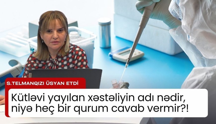 Virus şəhəri başına götürüb, bunlar xəstəliyi GİZLƏDİRLƏR, niyə?- aparıcıdan ETİRAZ - VİDEO