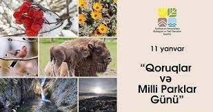 Yanvarın 11-də Dünya Qoruqlar və Milli Parklar Günüdür! - Milli parklarda “açıq qapı” günü olacaq