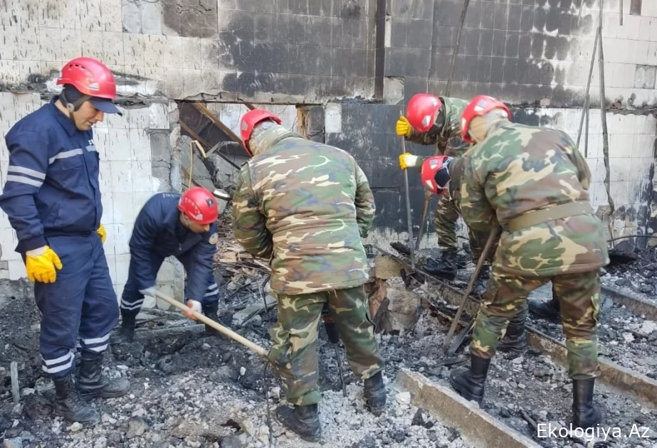 FHN dağıntılar altından qalan daha bir şəxsin cəsədini çıxardı