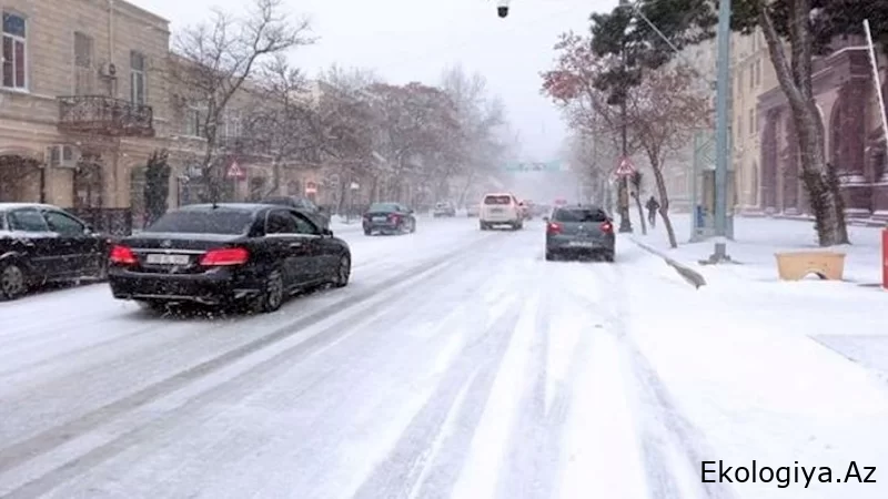 Qar yağdı, Bakı "batdı": Meriyanın yollar üçün aldığı 2300 ton duz hara getdi?