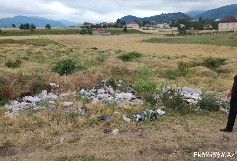 Üç rayonda ekoloji qaydaları pozanlara qarşı tədbirlər görülüb
