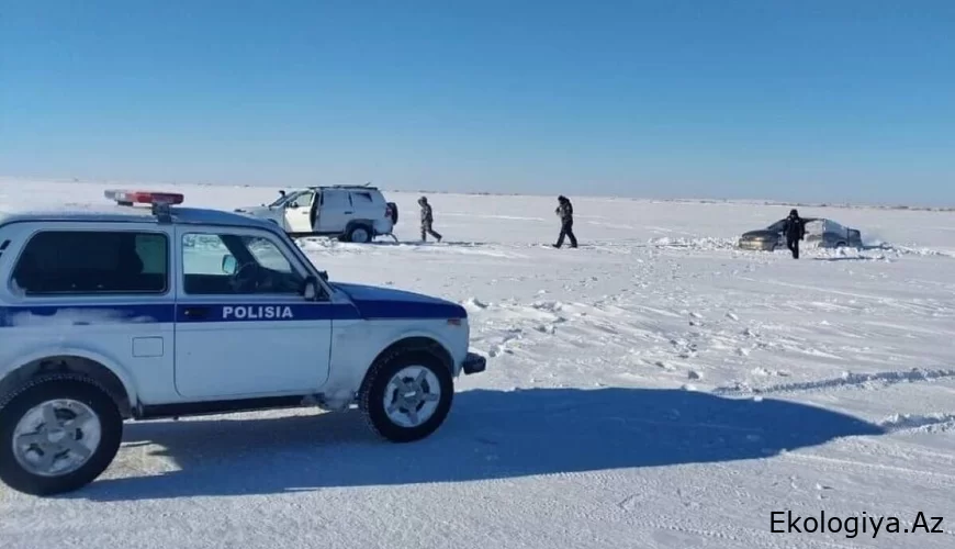 4 gün qar fırtınasında çarəsiz qalan balıqçılar xilas edildi