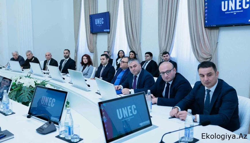 İqtisad Universitetində “Yaşıl UNEC” ili elan olunub - FOTO