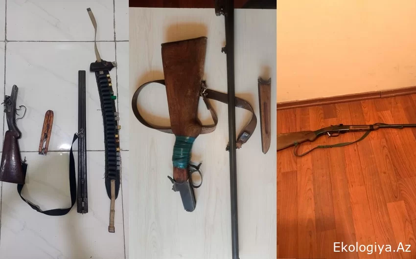 Oğuz, Zaqatala və Göyçayda vətəndaşlar odlu silahları könüllü təhvil veriblər