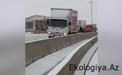 Muğanlı-İsmayıllı yolunda olan duman və buz qəzaları çoxaltdı - RƏSMİ AÇIQLAMA