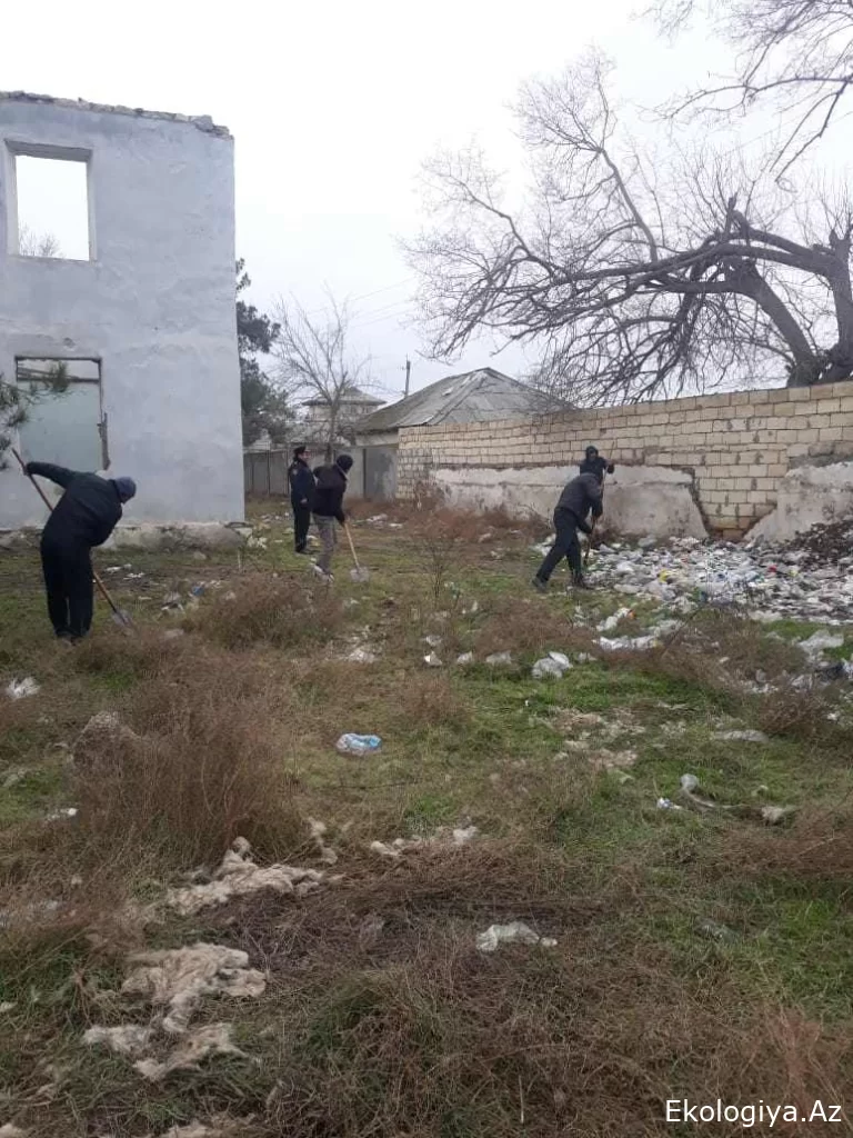 Sabirabad ərazisində antisanitariya vəziyyəti Ekologiya.az yazdı, rayon polis idarəsi nəzarətə götürdü - RƏSMİ