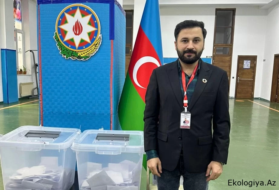Beynəlxalq müşahidəçi: Azərbaycanda keçirilən seçkilərdə ruh yüksəkliyi və fəallıq müşahidə olundu