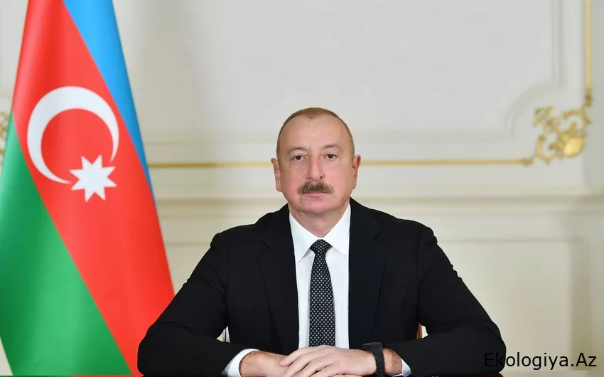 Prezident İlham Əliyev and içib, mərasimdə nitq söyləyib - YENİLƏNİB-2