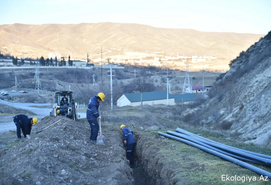 Direktor müavini: Azad edilən ərazilərdə 218 kilometr su xətti çəkilib