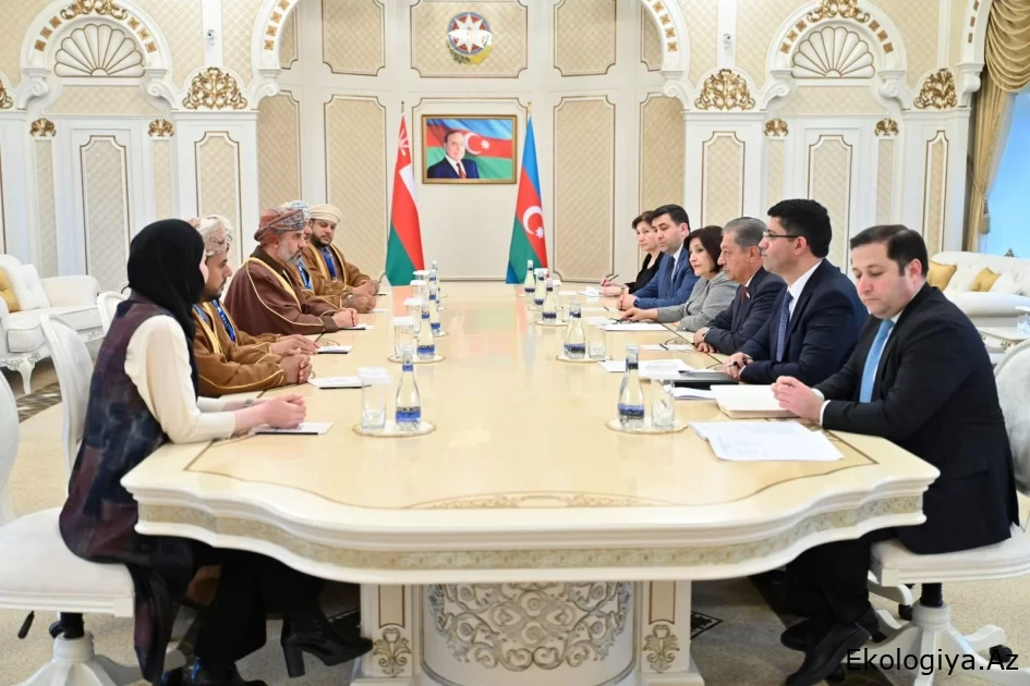 Omanın Şura Məclisinin sədri işğaldan azad olunmuş ərazilərimizdə həyata keçirilən quruculuq işləri barədə məlumatlandırılıb