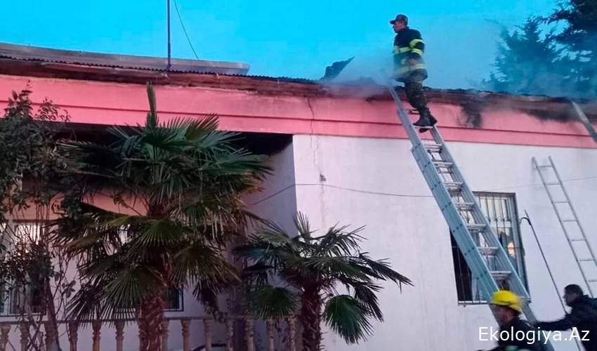 Nazirlik Füzulidəki yanğınla bağlı məlumat yaydı