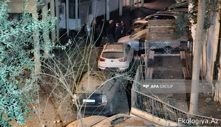 Bakıda güclü PARTLAYIŞ: 1 yaralı var, 10-dan çox… – FOTO/VİDEO