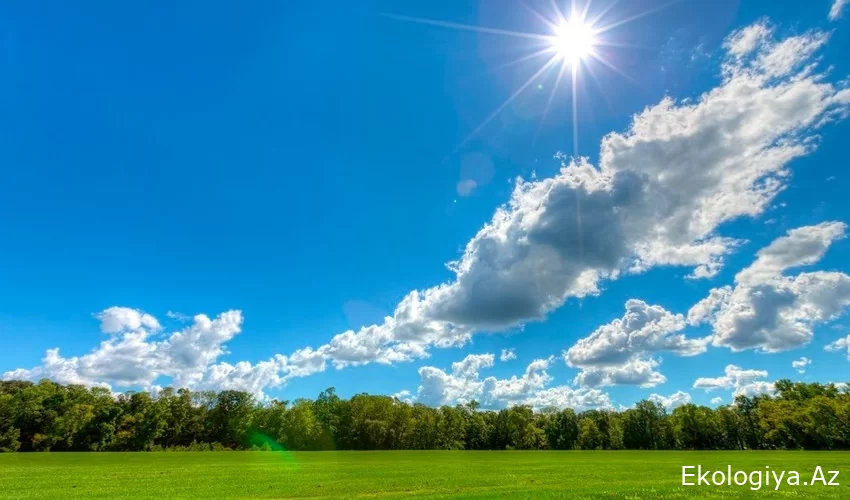 Havanın temperaturu bu tarixdə 23 dərəcəyə yüksələcək