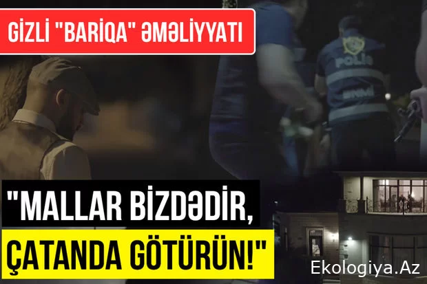 DİN-dən gizli əməliyyat: Narkobaronların yuvasına BASQIN - VİDEO