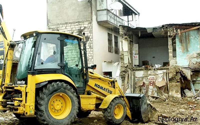 Bakıda bu ünvanda binalar söküləcək - Sakinlərə 500 AZN kirayə pulu və mənzillər veriləcək