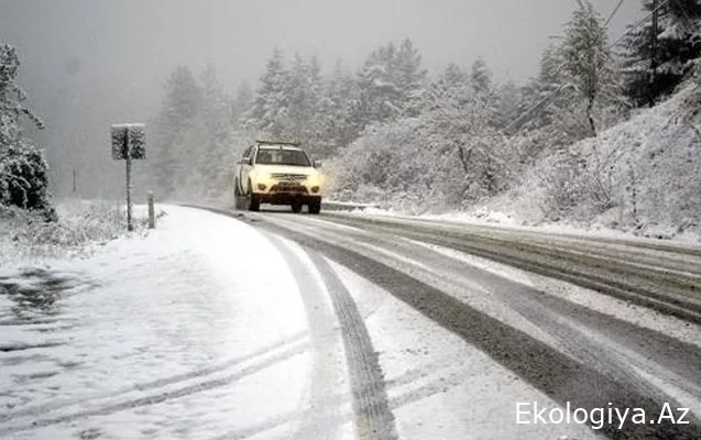 Yollar buz bağlayacaq, 17 dərəcə şaxta olacaq - XƏBƏRDARLIQ