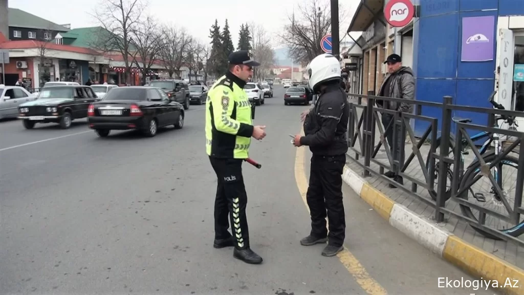Zaqatalada qaydaları pozan sürücü və piyadalar barəsində tədbirlər görülüb (FOTO)