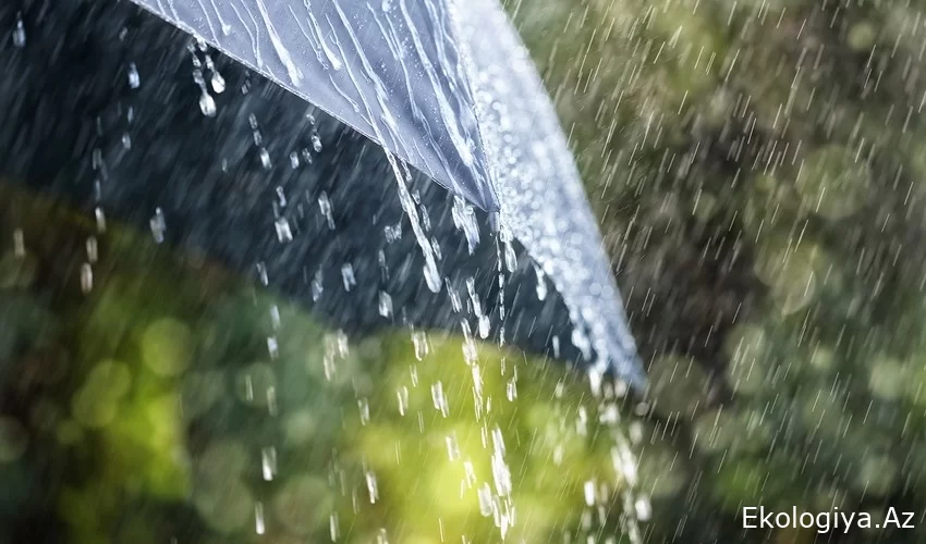 Bakıda və rayonlarda yağış yağır - FAKTİKİ HAVA