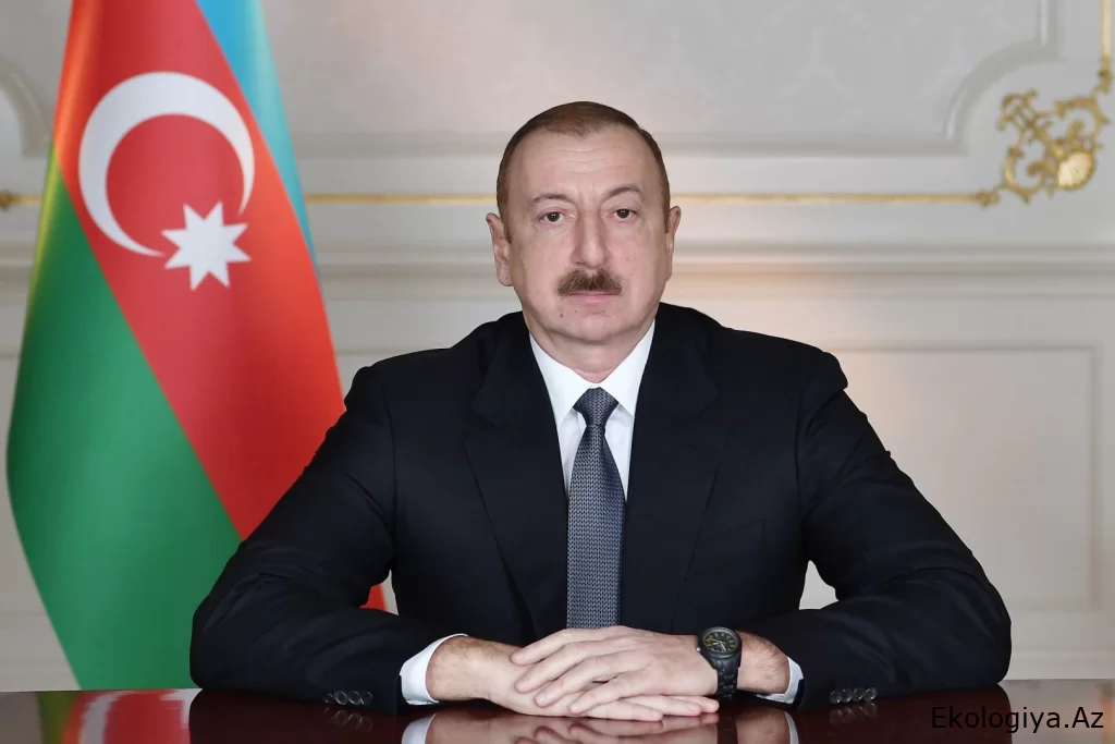 Dövlət başçısı: Azərbaycan "yaşıl keçid" istiqamətində çox vacib layihələri icra edir