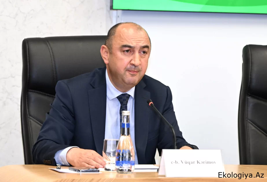 Nazir müavini: Böyük sənaye müəssisələri qurularkən ekoloji göstəricilərin nəzərə alınması zəruridir