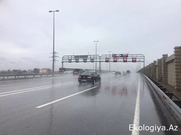 Bakıda bu yolda sürət həddi endirilib