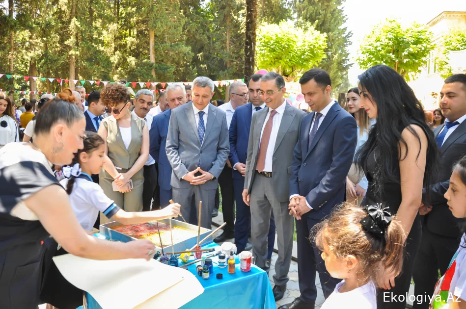 Ağdaş şəhərində “Hər kəs üçün Yaşıl Dünya” adlı inklüziv festival keçirilib