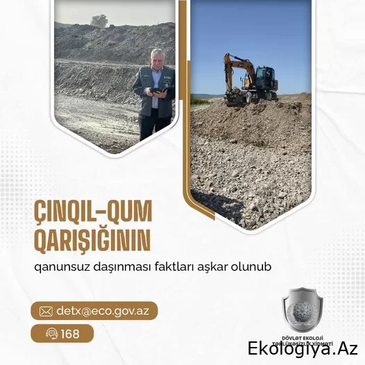 Dövlət Ekoloji Təhlükəsizlik Xidmətinin əməkdaşları "AAPLUSA" MMC-nin icraçı direktoruna protokol tərtib edib və qanunamüvafiq tədbir görüb