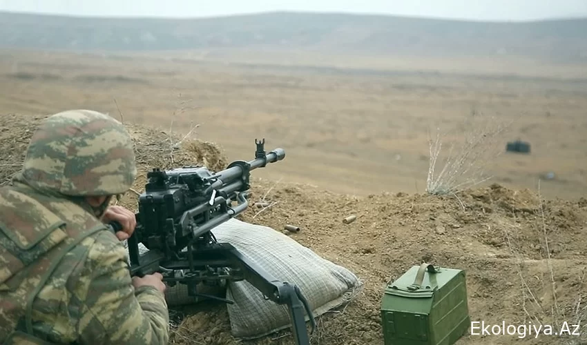 Müdafiə Nazirliyi TƏCİLİ MƏLUMAT yaydı - Mövqelərimiz atəşə tutuldu