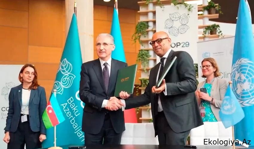 Almaniyada Azərbaycanın ev sahibliyi edəcəyi COP29-a hazırlıqla bağlı sənədlər imzalanıb