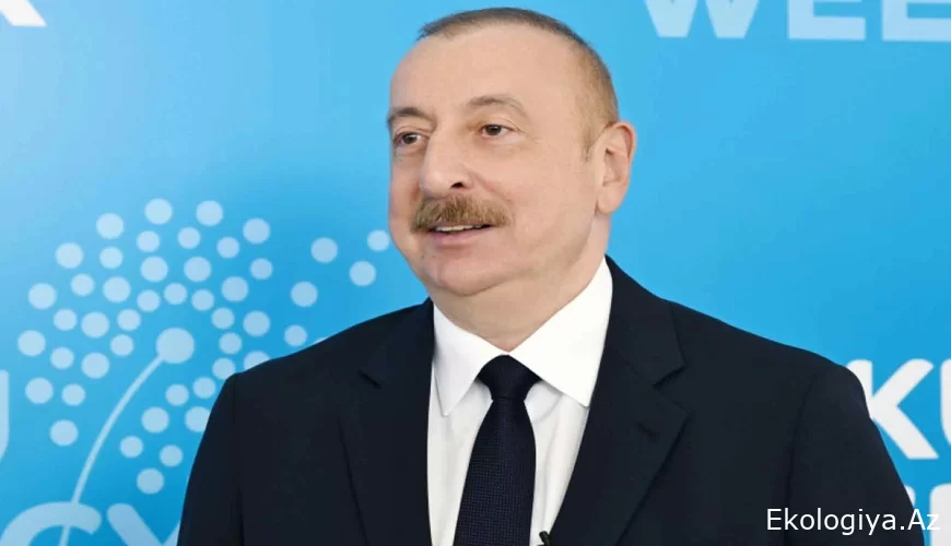 Azərbaycan Prezidenti “Euronews”a müsahibəsində ölkəmizin enerji sektorunda qlobal liderliyini bir daha diqqətə çatdırdı