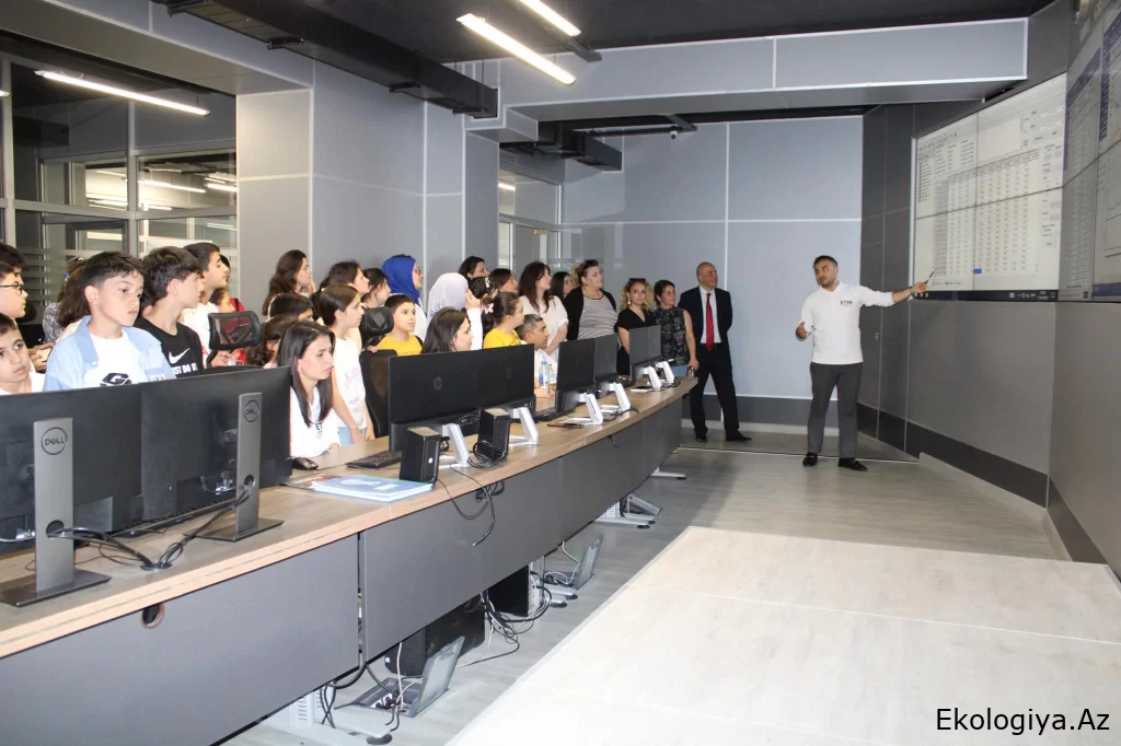 Milli Hidrometeorologiya Xidmətinə şagirdlərin ekskursiyası təşkil olunub