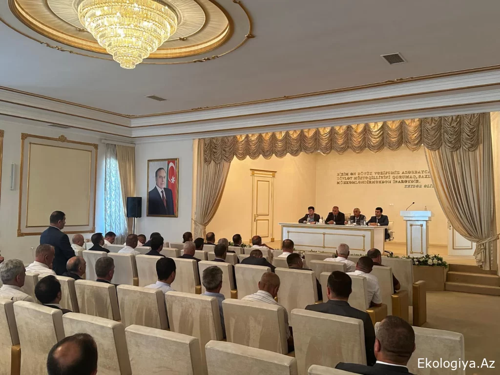 Sudan qənaətli istifadənin təmin edilməsi məqsədilə növbəti görüşlər keçirilib - FOTO