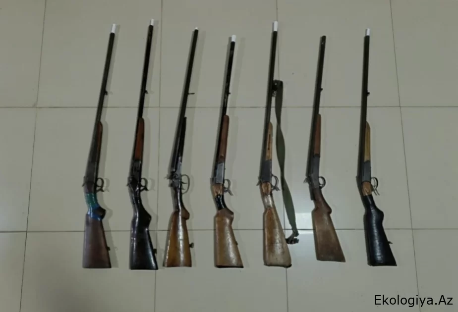 DİN: Ötən gün 7 tüfəng təhvil götürülüb