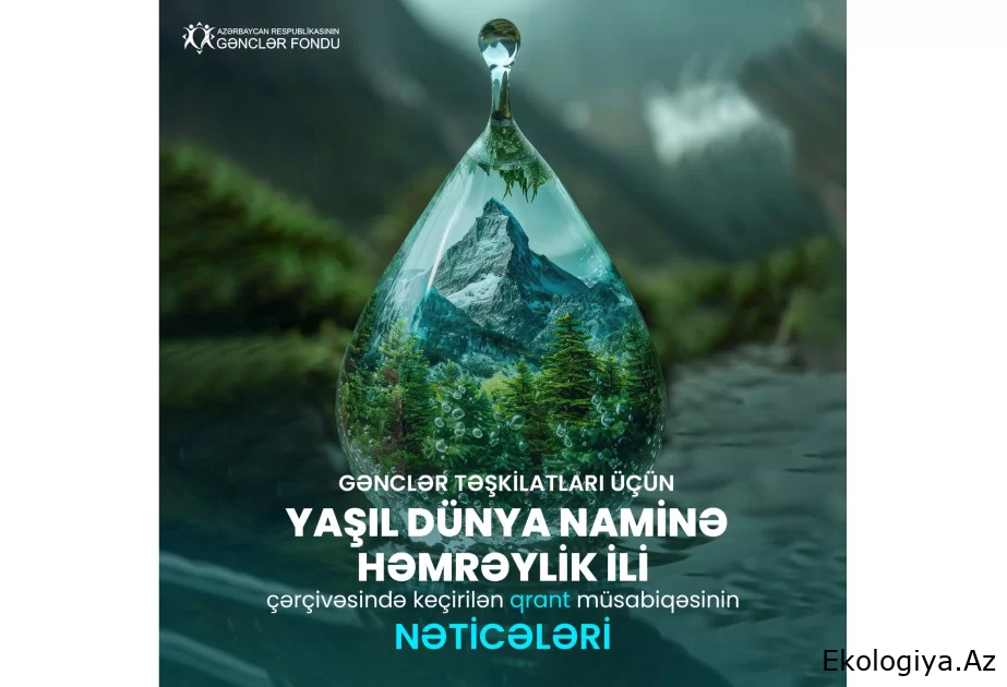 “Yaşıl dünya naminə həmrəylik ili” çərçivəsində keçirilən qrant müsabiqəsinin nəticələri elan edilib