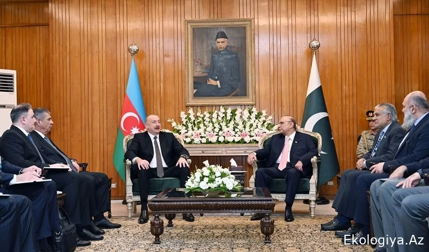 İlham Əliyev Pakistanın Prezidentini COP29-a dəvət edib