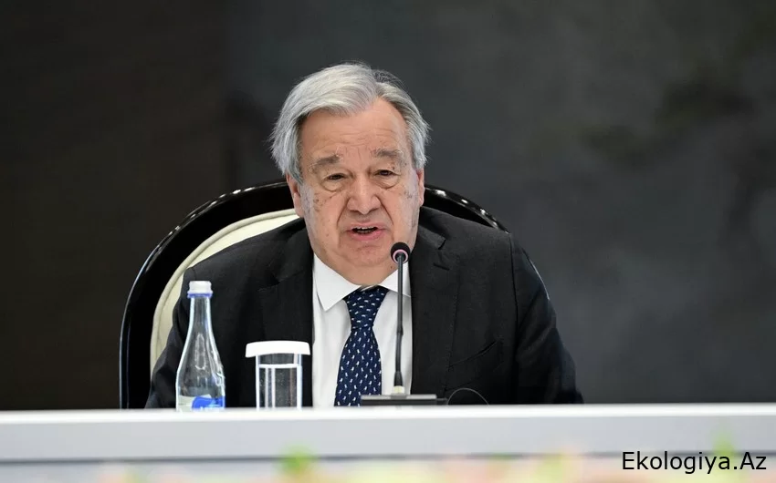 BMT-nin Baş katibi: Qazaxıstan COP29-da aparıcı rol oynayacaq