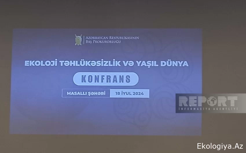 Masallıda “Yaşıl dünya üçün hüquqi yeniliklər” adlı seminar keçirilib