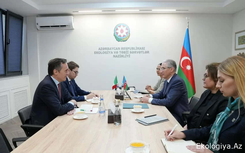 Nazir İtaliya səfiri ilə COP29-a hazırlığı müzakirə edib