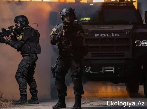 Polis əməliyyat keçirdi: saxlanılanlar var - VİDEO