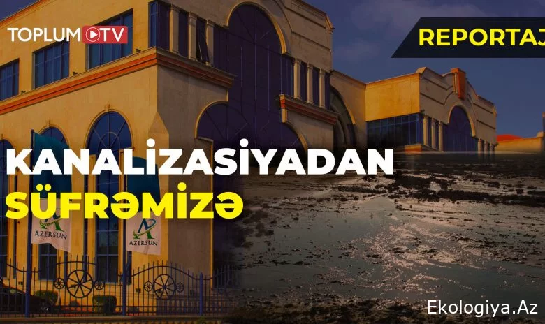 Kanalizasiyadan süfrəmizə – “Azərsun”un xörəyimizə emal etdiyi duz (Video)